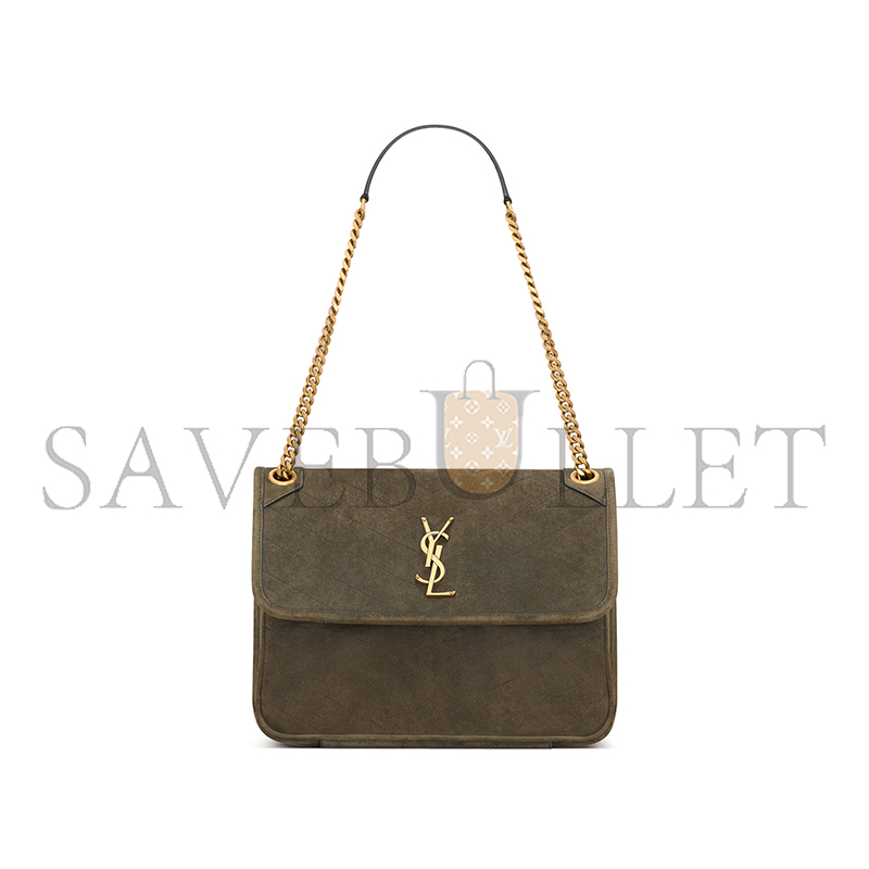 Y51 NIKI TRIPOUCH IN SUEDE 8129431U8073212 (28*20.5*13.5cm)